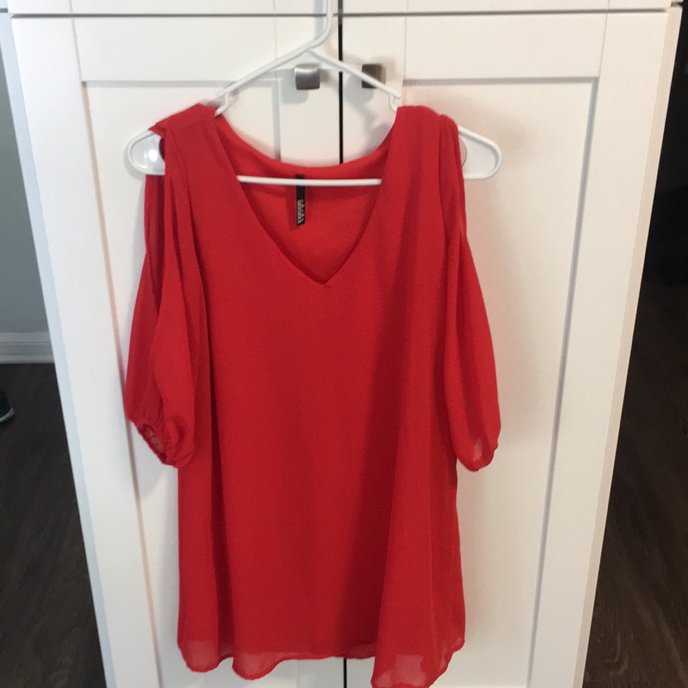 Lulus red dress
